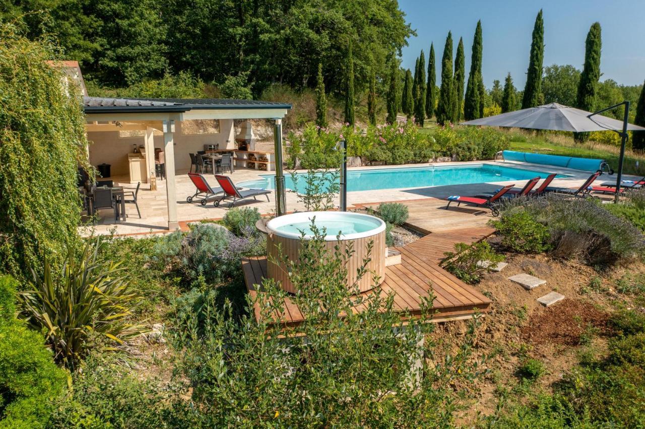 Les Cazettes Vila Damiatte Exterior foto